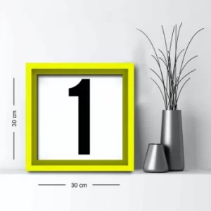 Image of 3030AHS-0104s Multicolor Decorative Framed MDF Painting