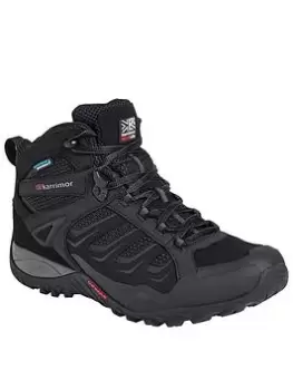 Image of Karrimor Helix Mid Weathertite Boots, Black, Size 10, Men