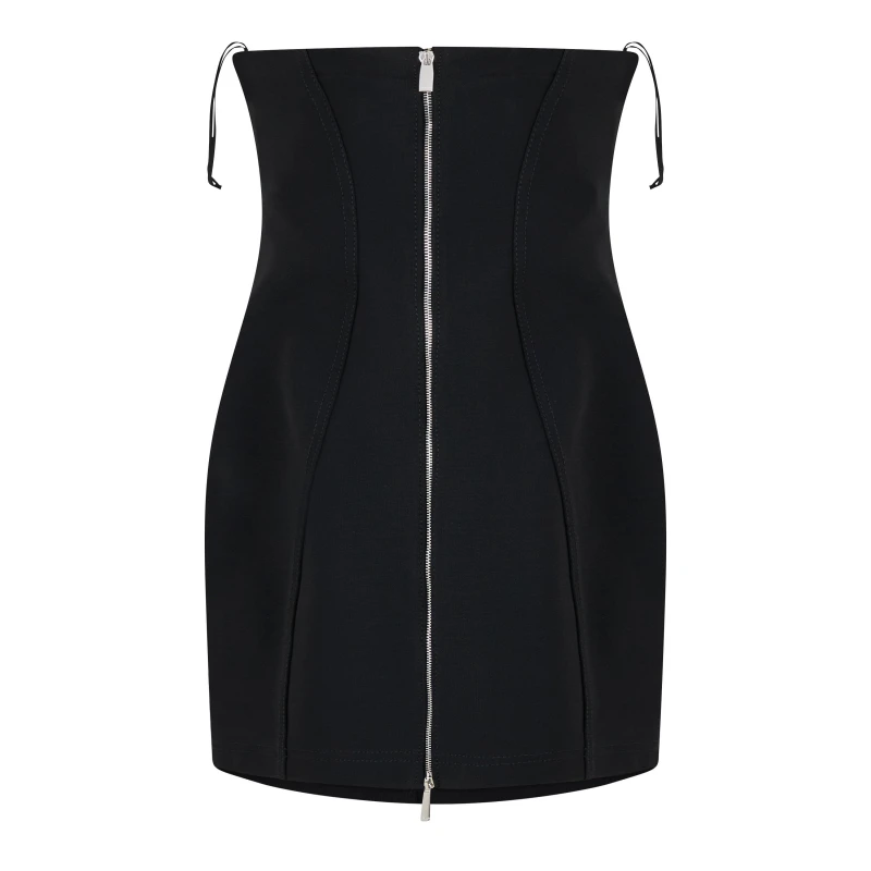 Image of Off White Womens Bodycon Mini Dress Black female 8 (XS)