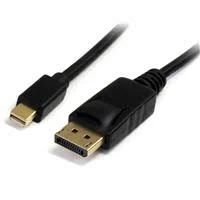 Image of StarTech Mini DisplayPort to DisplayPort Adaptor Cable 3m Black