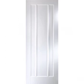 Image of JELD-WEN Simplicity Worcester Panel White Primed Internal Door - 1981mm x 686mm (78 inch x 27 inch)