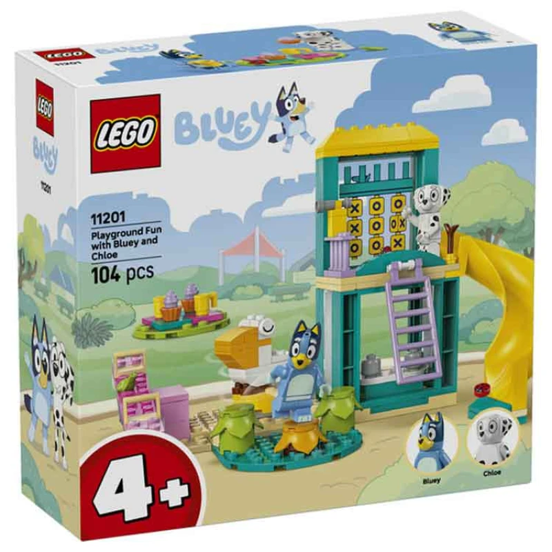 Image of LEGO Bluey LEGO Bluey Playground Fun with Bluey - LEGO Bluey Male TC73001