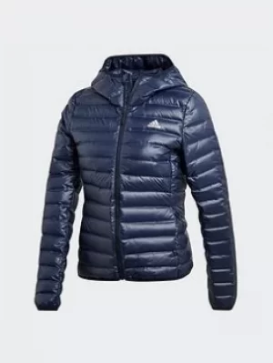 Image of adidas Varilite Down Jacket, Blue Size M Women