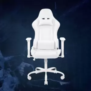 Image of Deltaco Gaming Chair in White, Aluminium