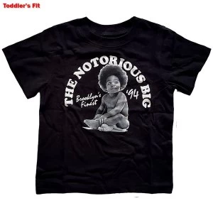 Image of Biggie Smalls - Baby Kids 2 Years T-Shirt - Black