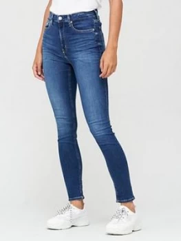 Image of Calvin Klein Jeans Ckj 010 High Rise Skinny - Blue