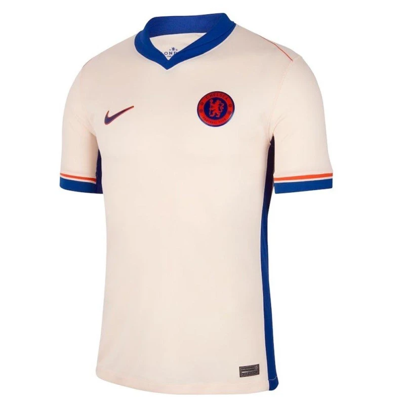 Image of Nike Chelsea Away Shirt 2024 2025 Juniors - Grey Grey 7 - 8 Years