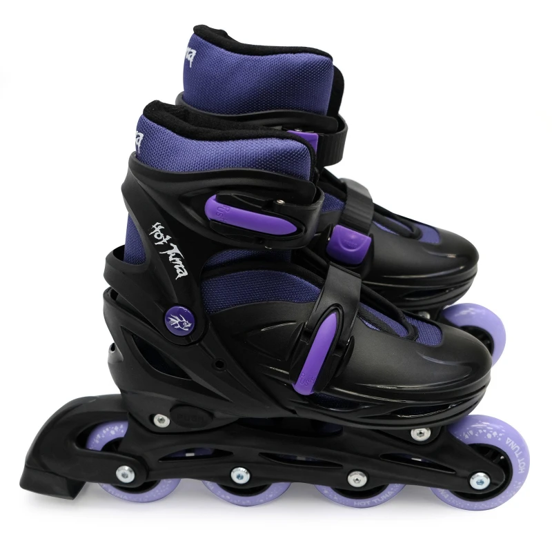 Image of Hot Tuna HotTuna Adjustable Inline Skates Junior Purple male C10-C13