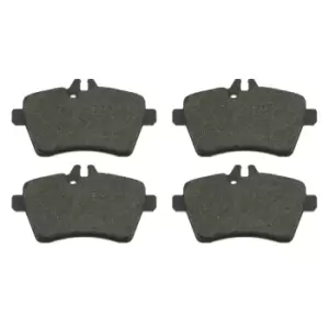 Image of Brake Pad Set ADU174218 by Blue Print front axle