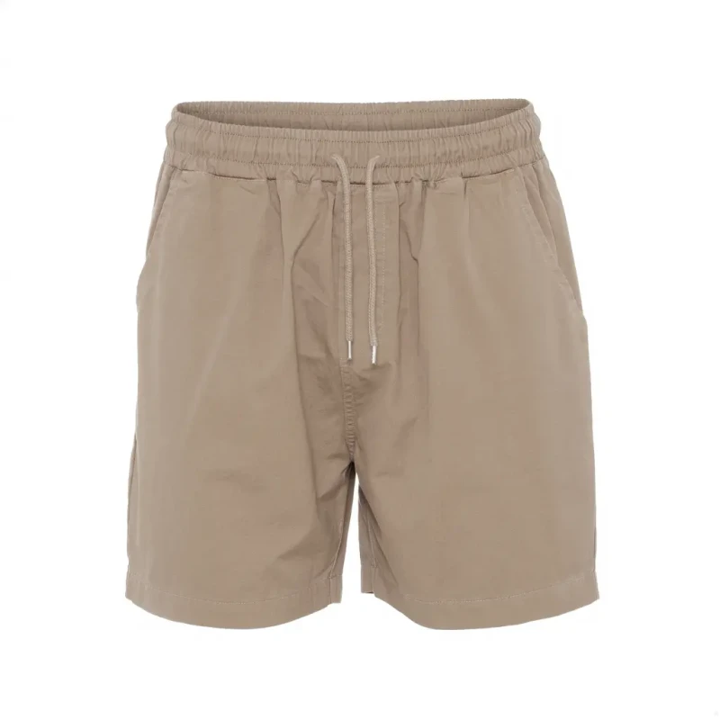 Image of Colorful Standard Twill shorts Colorful Standard Organic desert khaki Vert Unisex M