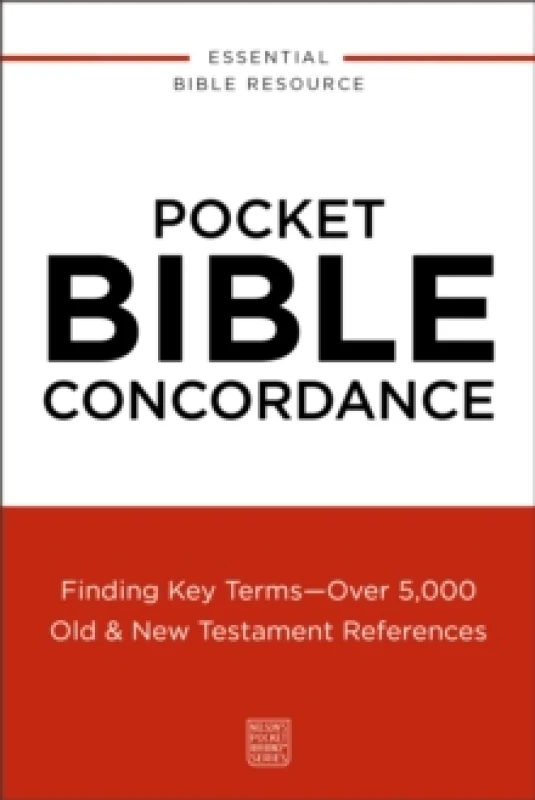 Image of Pocket Bible Concordance : Finding Key Terms---Over 5,000 Old and New Testament References Paperback / softback