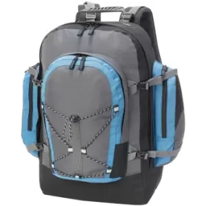 Image of Shugon Monta Rosa Travel Rucksack / Backpack Bag (40 Litres) (Pack of 2) (One Size) (Dark Grey/Black/Petrol) - Dark Grey/Black/Petrol