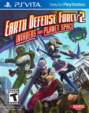 Image of Earth Defense Force 2 Invaders From Planet Space PS Vita Game