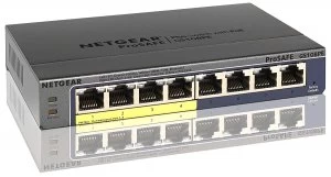 Image of Netgear 8 Port Unmanaged GE POE Plus Switch