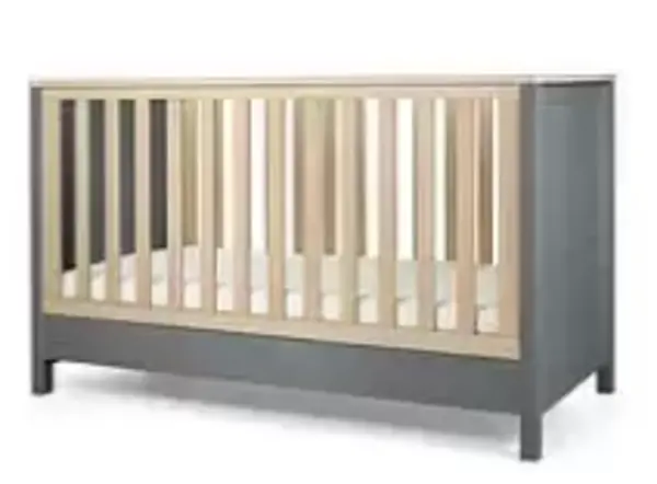 Image of Mamas & Papas Grey Harwell Cot Bed