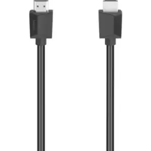 Image of Hama HDMI Cable HDMI-A plug, HDMI-A plug 1.50 m Black 00205005 HDMI cable
