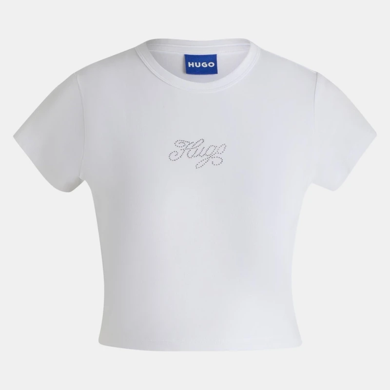 Image of Hugo Womens Baby Tee White female XS