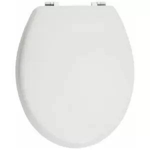 Image of Matt White Toilet Seat - Premier Housewares