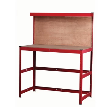 Image of Hilka Red Workbench Without Front Support