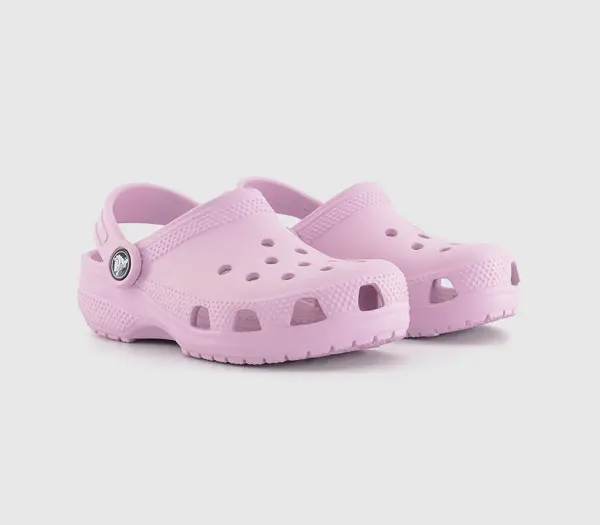 Image of Crocs Classic Kids Clogs Ballerina Pink, 3