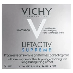 Image of Vichy LiftActiv Supreme Face Day Cream Dry Skin 50ml