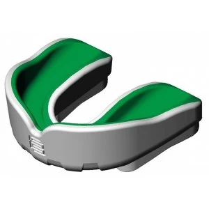 Image of Makura Ignis Pro Mouthguard Senior White/Green