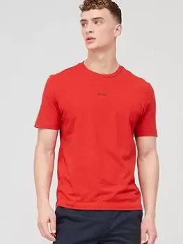 Image of BOSS Tchup Relaxed Fit T-Shirt, Bright Red Size M Men