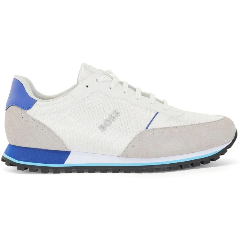 Image of Boss Parkour Runn Trainers White male UK 6