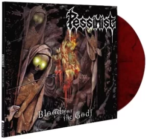 Image of Pessimist Blood for the gods LP marbled