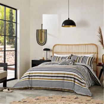 Image of Harlequin Rosita Duvet Cover - Charcoal