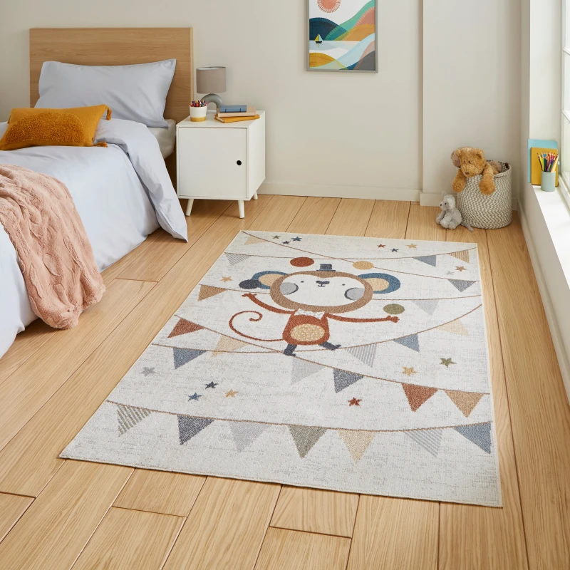 Image of Vida Monkey Washable Rug