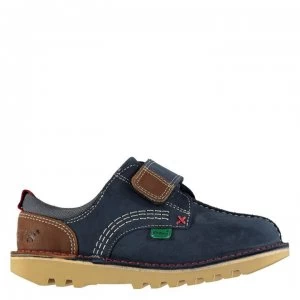 Image of Kickers Low Stroll Shoes - Blue