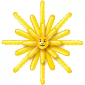 Image of Balloon Sets Sun Yellow Design