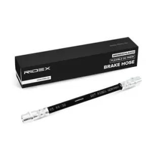 Image of RIDEX Brake Hose 83B0155 Brake Line,Brake Pipe VW,AUDI,SKODA,PASSAT Variant (3B6),PASSAT Variant (3B5),PASSAT (3B3),PASSAT (3B2),A4 Avant (8E5, B6)