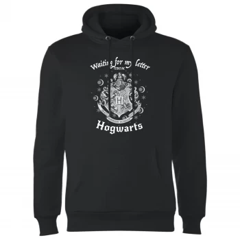 Image of Harry Potter Waiting For My Letter From Hogwarts Hoodie - Black