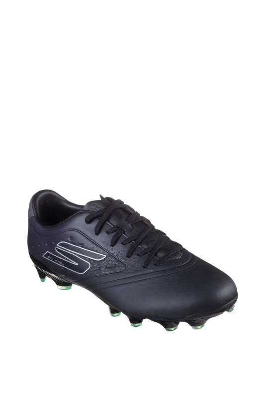 Image of Skechers Razor Gold Firm Ground Football Boots - Black 7