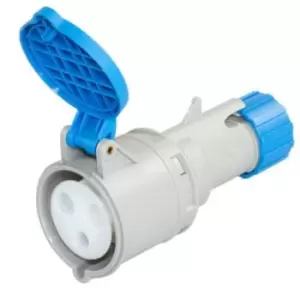 Image of Lewden 32A 2P+E 230V Connector IP44 - PM32-2100FPB