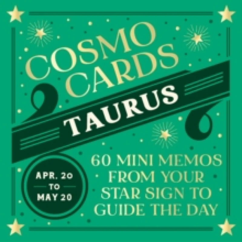 Image of Cosmo Cards: Taurus : 60 Mini Memos from Your Star Sign to Guide the Day Cards