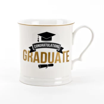 Image of Graduation Porcelain Mug - Congratulations Graduate