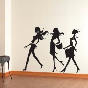 Image of S-162 Black Decorative Wall Sticker