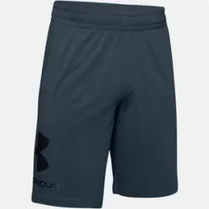 Image of Under Armour Sport Style Cotton Shorts Mens - Blue