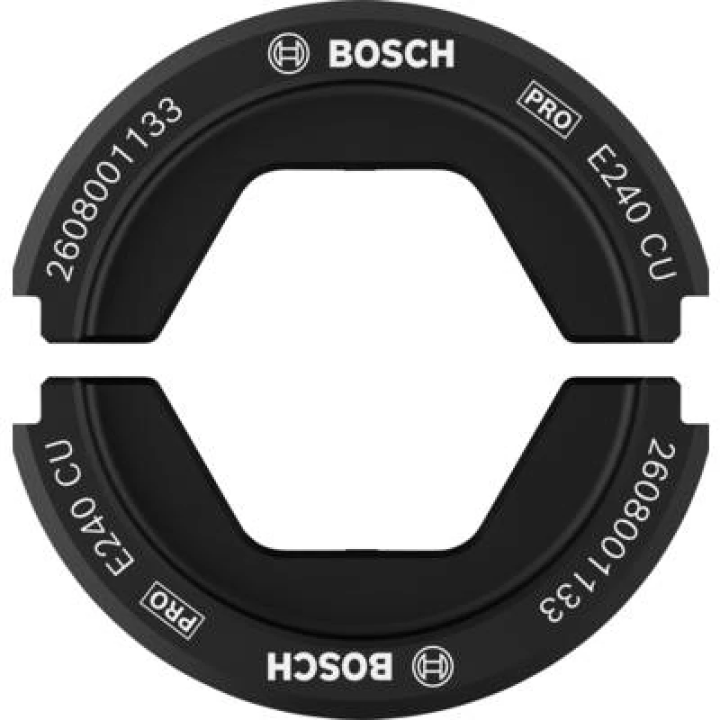 Image of Bosch Accessories Bosch Accessories 2608001133 2608001133 Crimp inset Spade terminals, Spade terminals 240 up to 240 mm² 2608001133