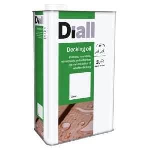 Image of Diall Clear Decking oil 5L