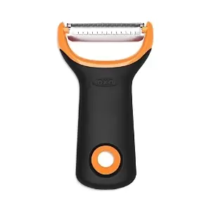 Image of OXO Good Grips Julienne Prep Y-Peeler, Black/Orange