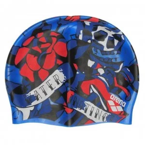 Image of Arena Poolish Swimming Cap - Rose Blue