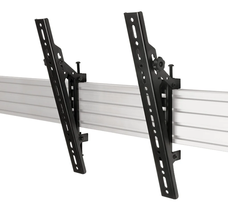 Image of B-Tech SYSTEM X - VESA 400 Flat Screen Interface Arms with Tilt for BT