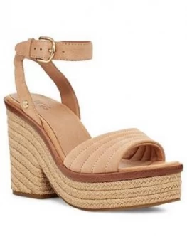 Image of Ugg Laynce Wedge Sandal - Bronze