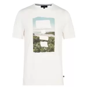 Image of Ted Baker Stovie T Shirt - Beige