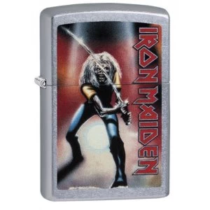 Image of Zippo Iron Maiden Japan Street Chrome Finish Windproof Lighter