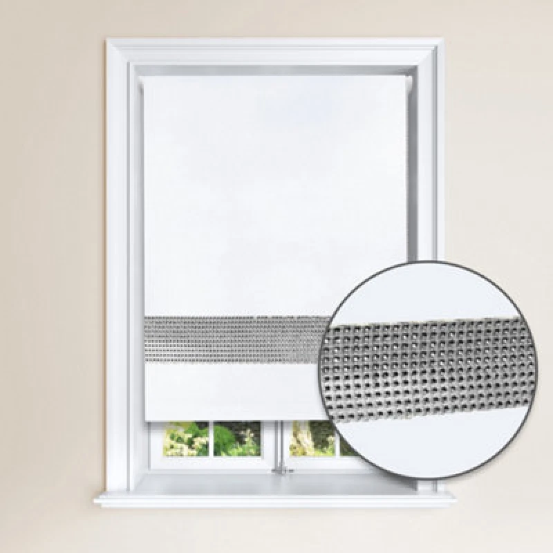 Image of Diamante Roller Blind White 1.2 x 1.6 M HIBL3010WHTS009